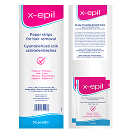 X-Epil wax removal strips