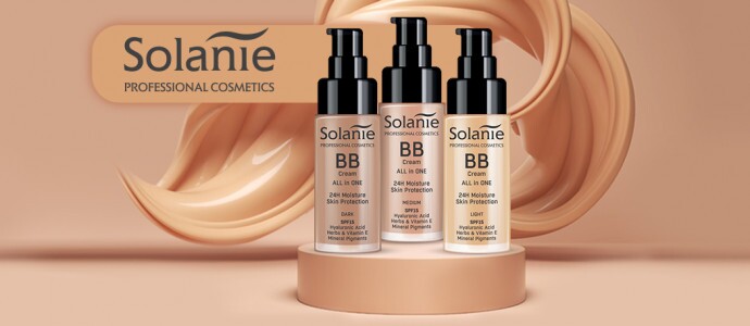 New Solanie ALL IN ONE BB creams, because the perfect look is for everyone