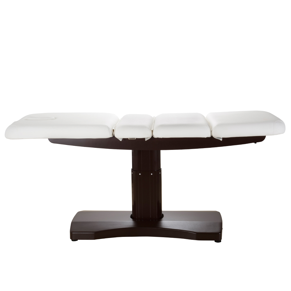 Electric Massage Bed with faux wood footboard