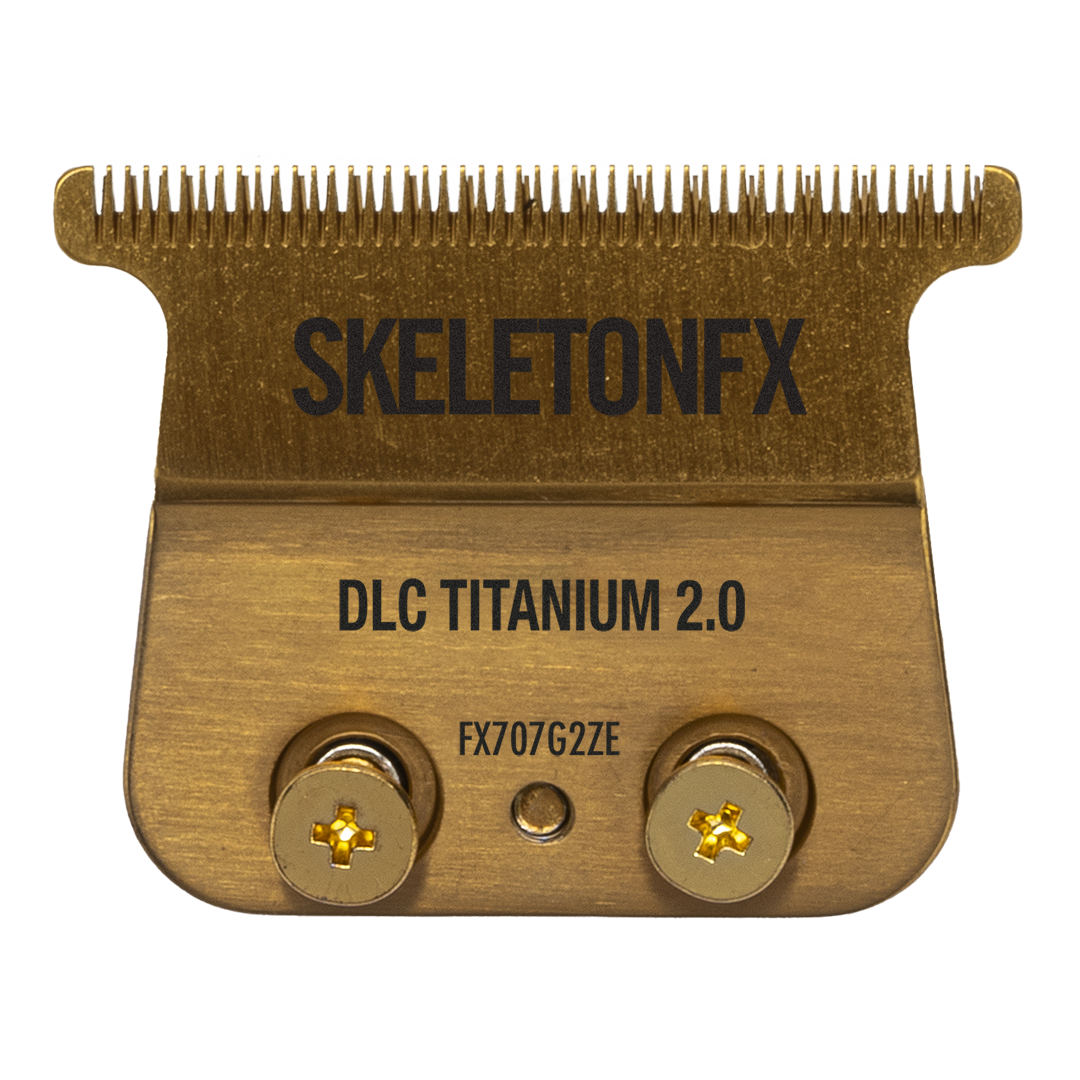 BaByliss PRO Trimmer Blade Gold Deep Tooth DLC Titanium