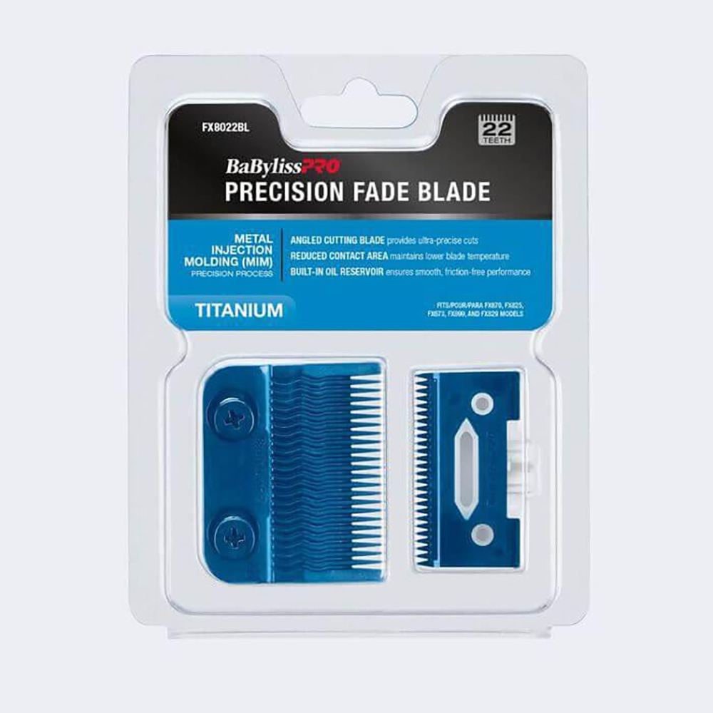 BaByliss PRO Blue Titanium Clipper Blades