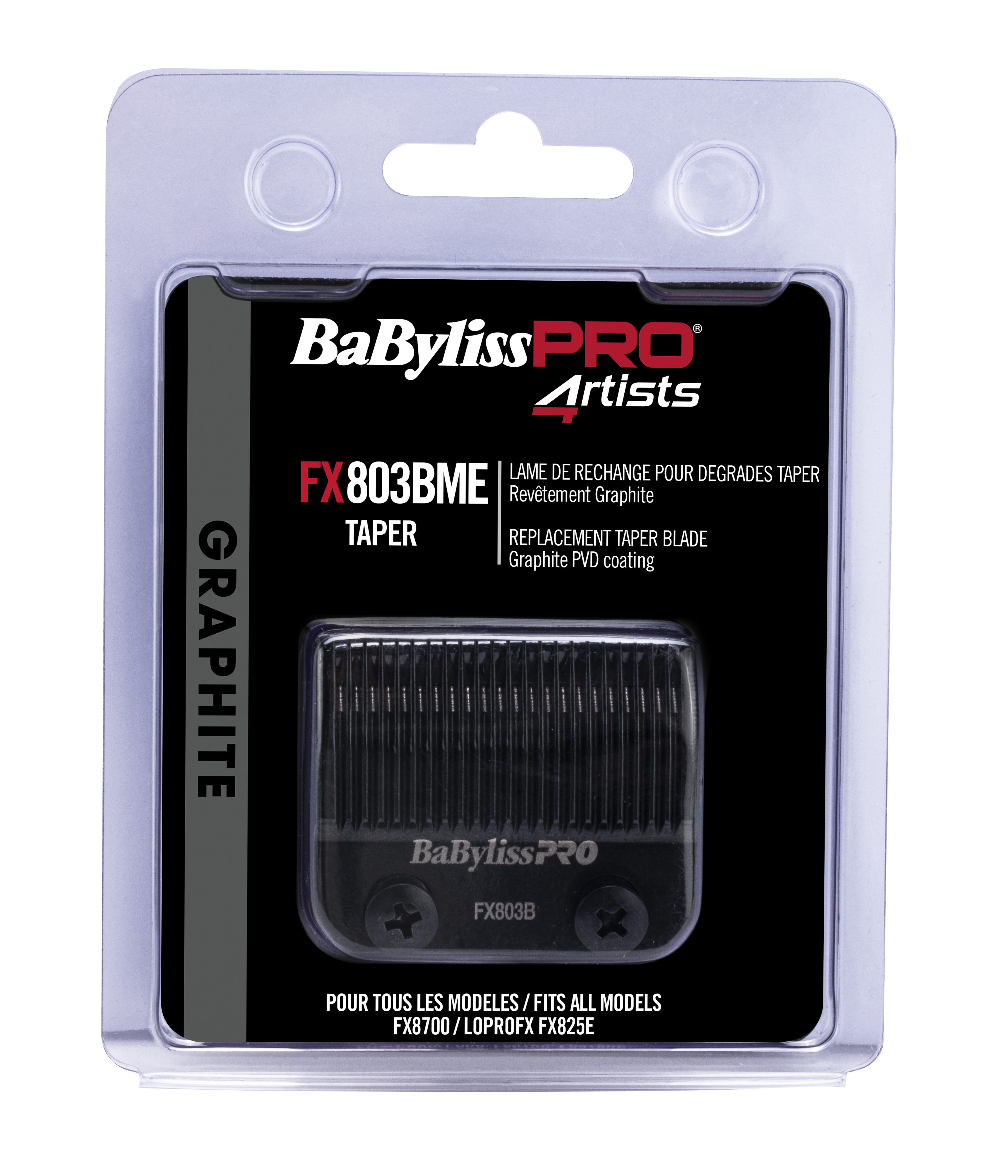 BaByliss PRO clipper taper Blade FX8700/FX825 graphite