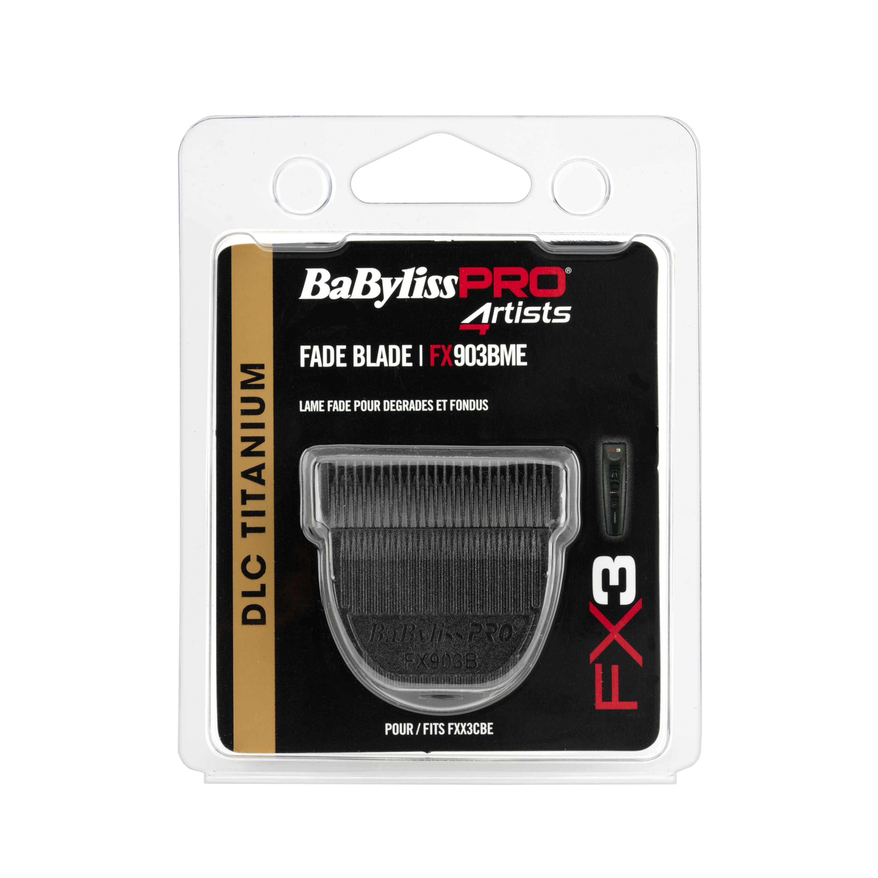 BaByliss PRO clipper fade blade FX3 titanium