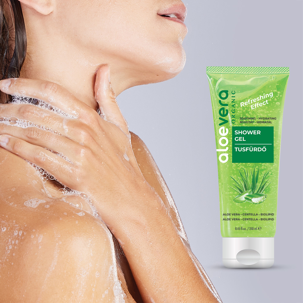 Aloe Vera Organic Refreshing Effect Shower gel 250ml