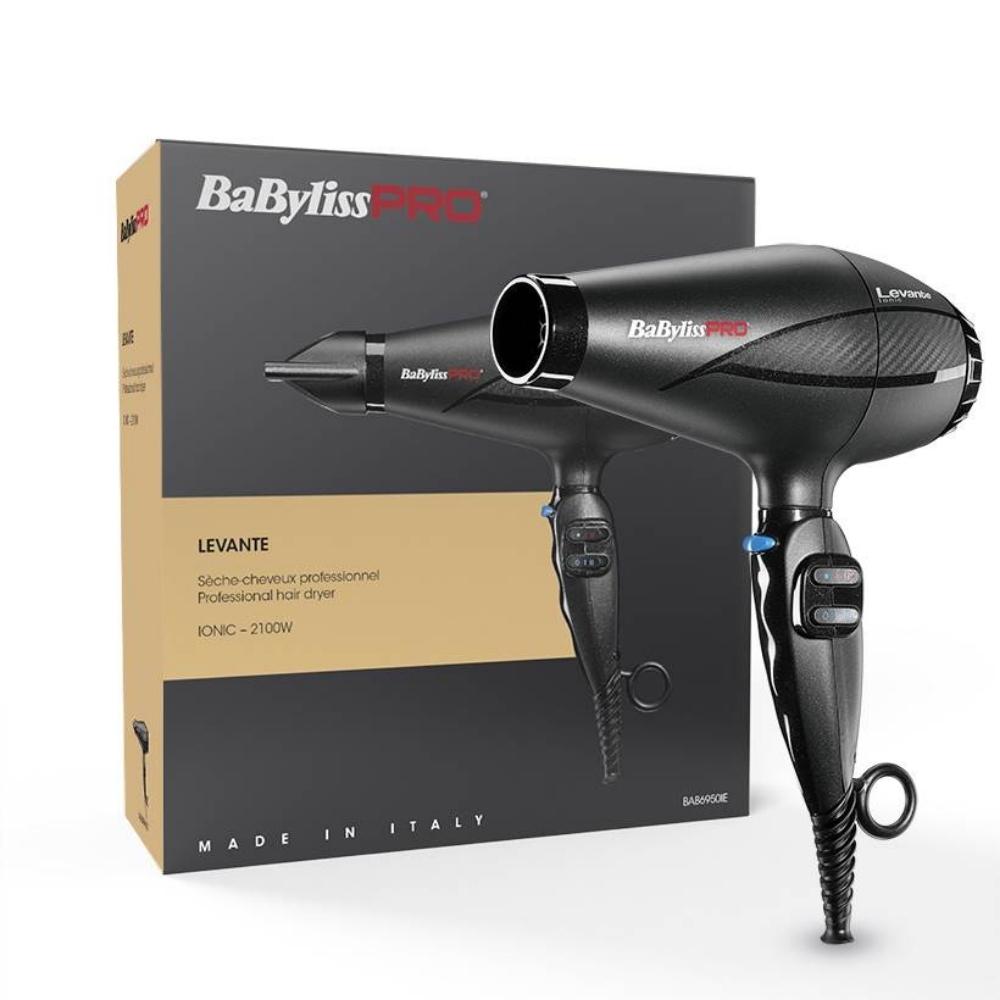BaByliss PRO Levante hairdryer 2100W Ionic black