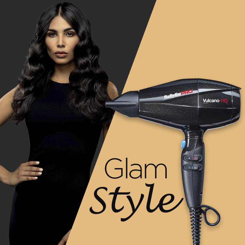 BaByliss PRO Vulcano-HQ hairdryer 2400W ionic