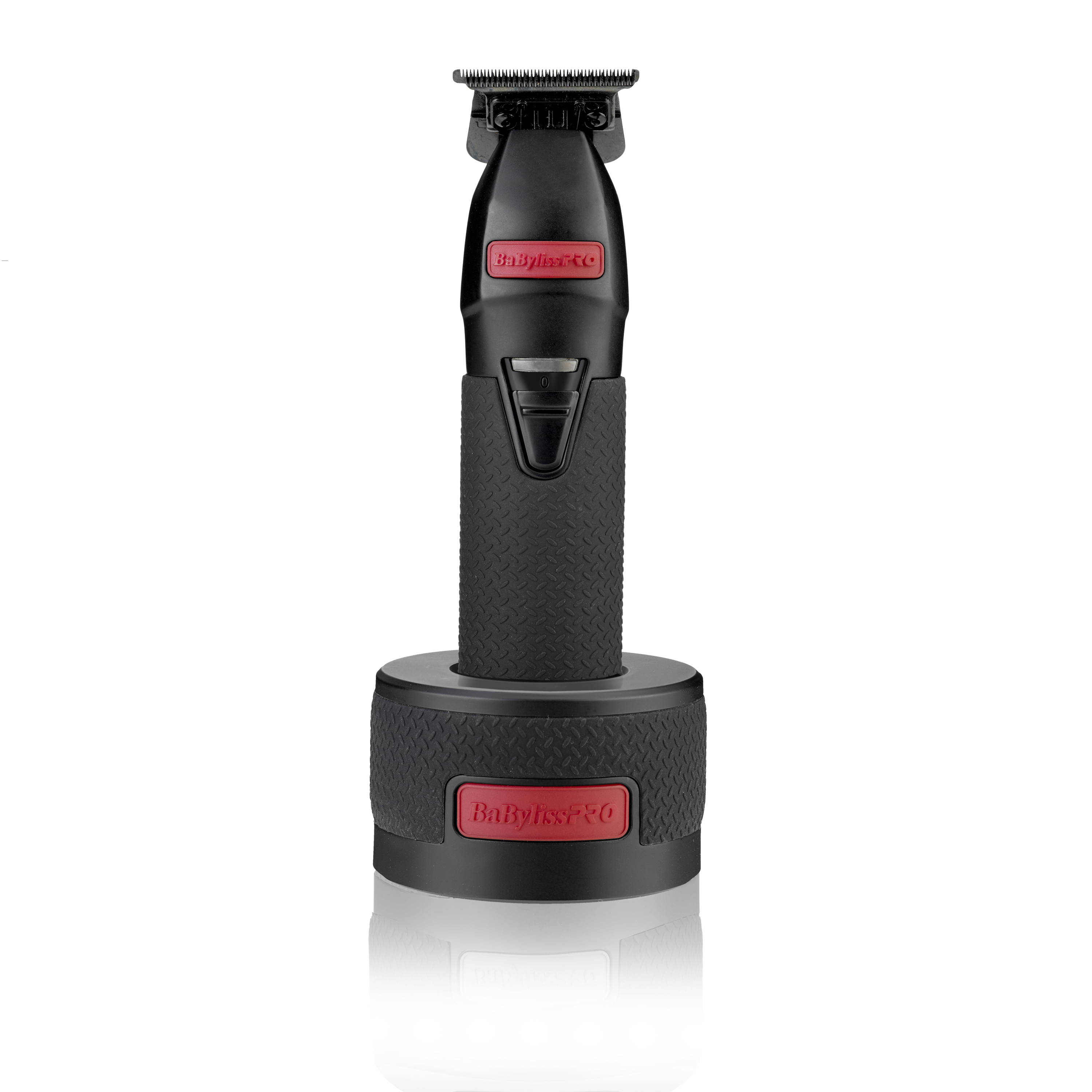 BaByliss PRO Boost+ matte black&red trimmer charging stand