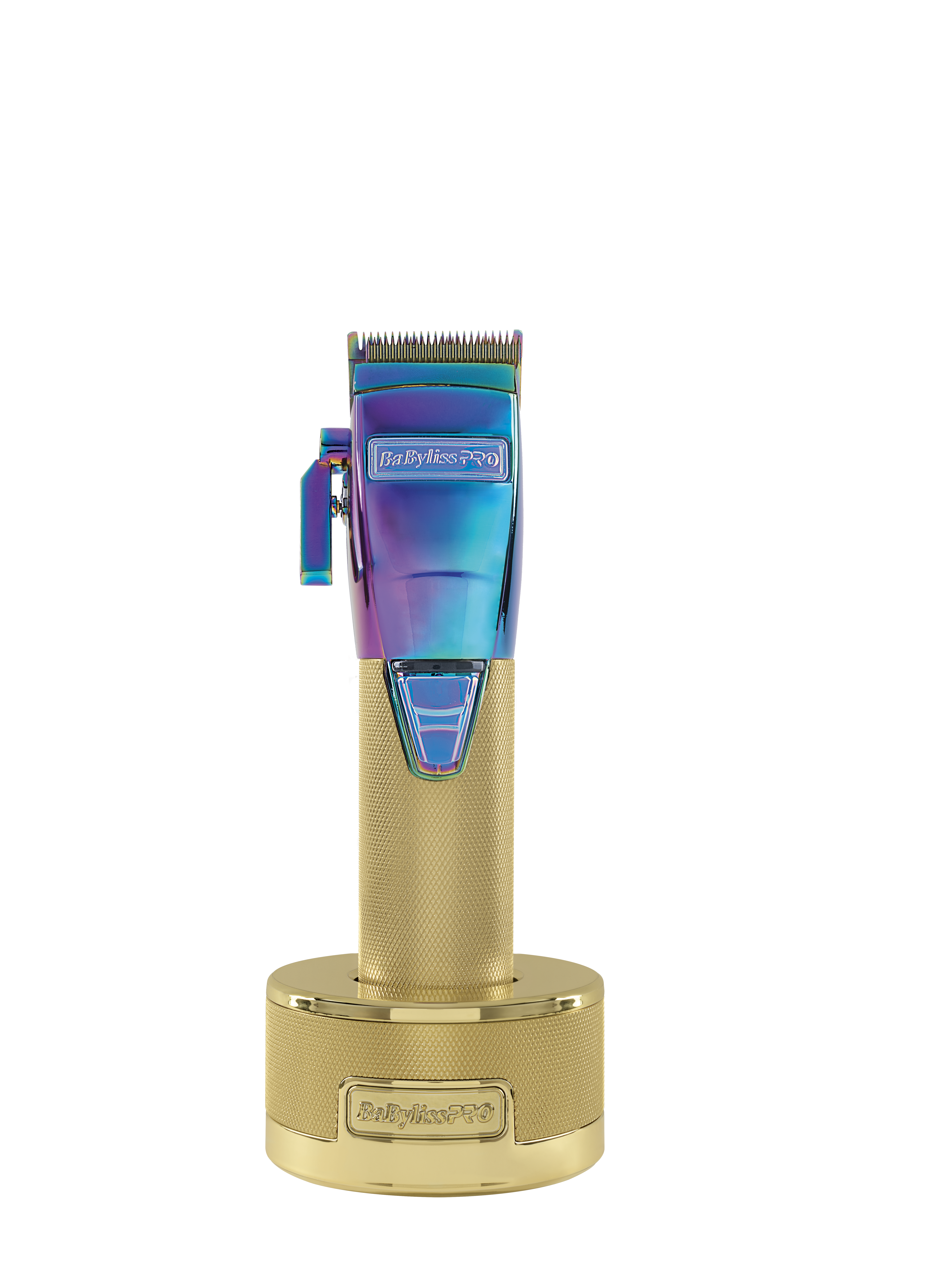 BaByliss PRO Metal clipper charging stand gold