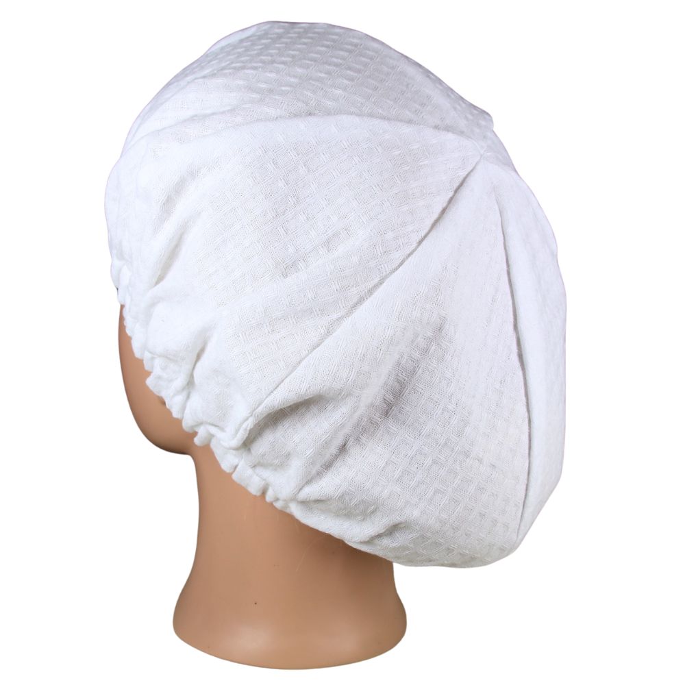 Waffle cotton cosmatic cap