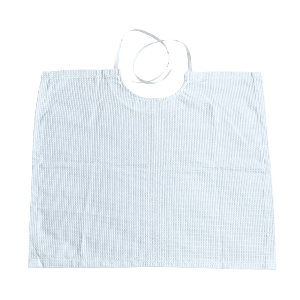 Small cube cotton bib