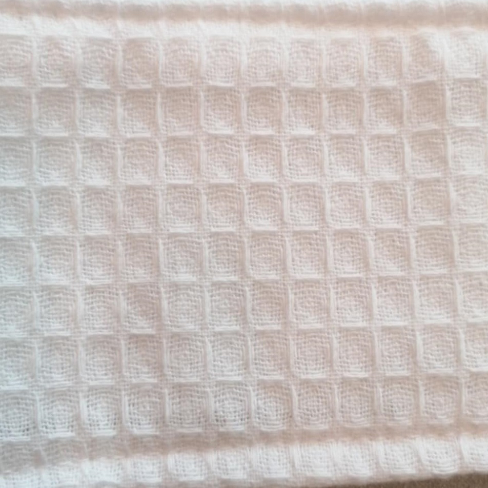 Big waffle cotton bib