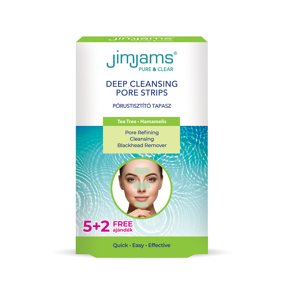 JimJams Pure & Clear Deep Cleansing Pore nose strips 5pcs