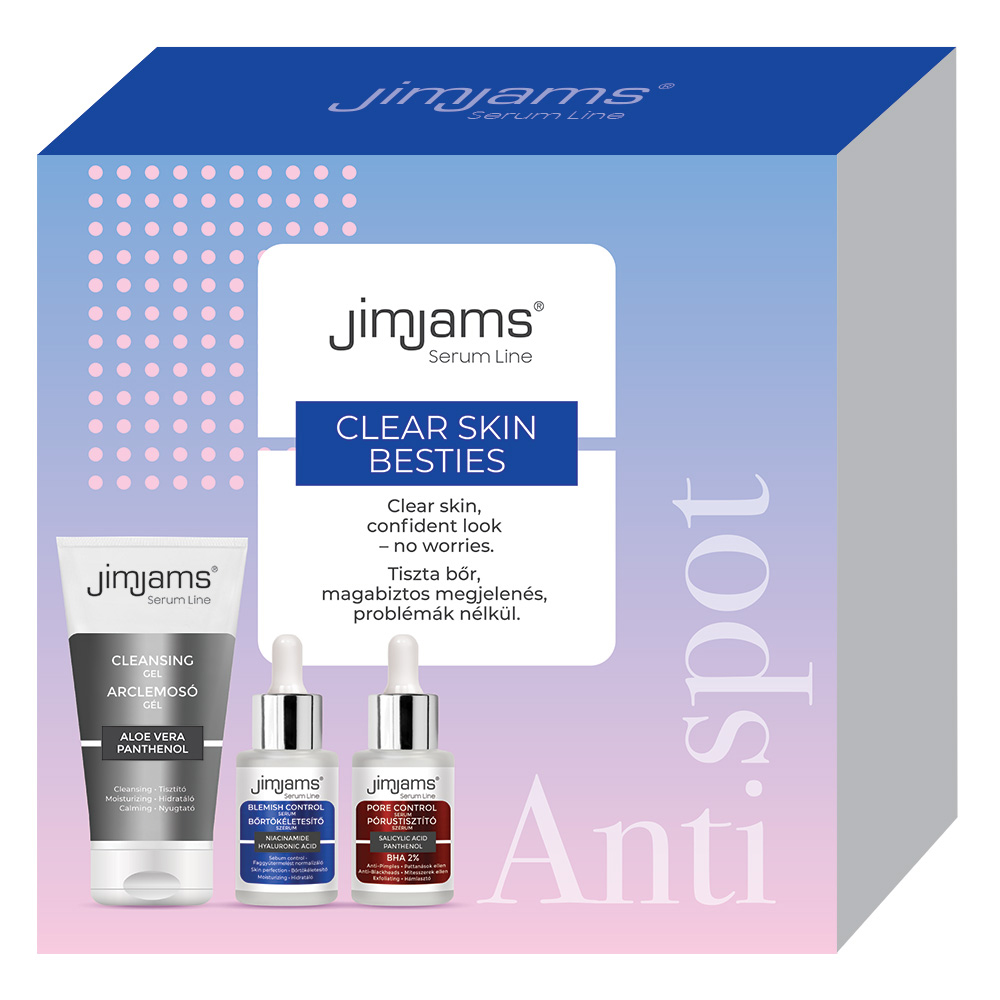 JimJams Serum Line Clear Skin Besties gift set