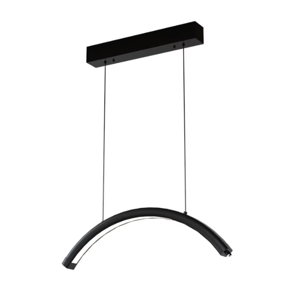 Long Lashes ceiling Moon Pro lamp- black