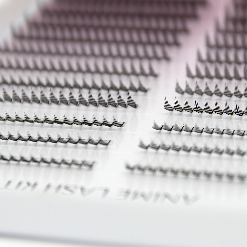 Long Lashes Anime Lash Kit C/ 0,07 MIX 7-14mm