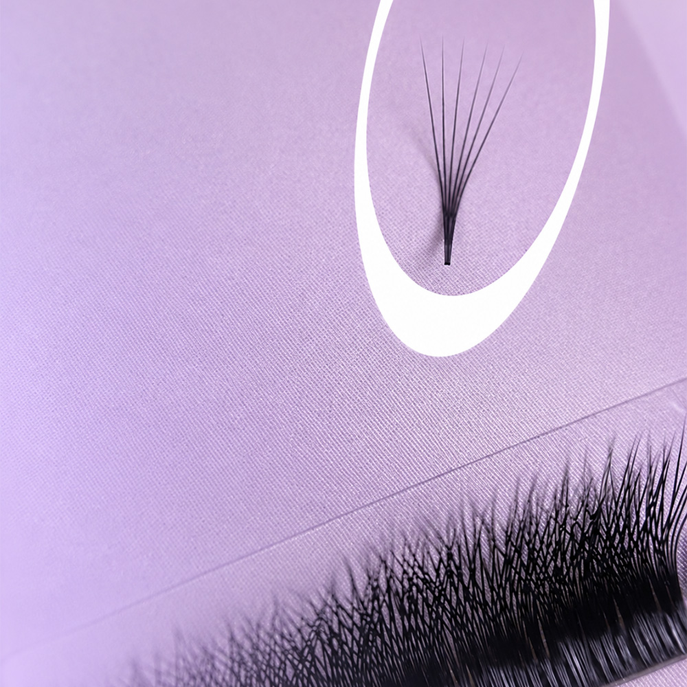 Long Lashes ZERO TIME PROMADE lashes 4D B-0.07 6-9mm