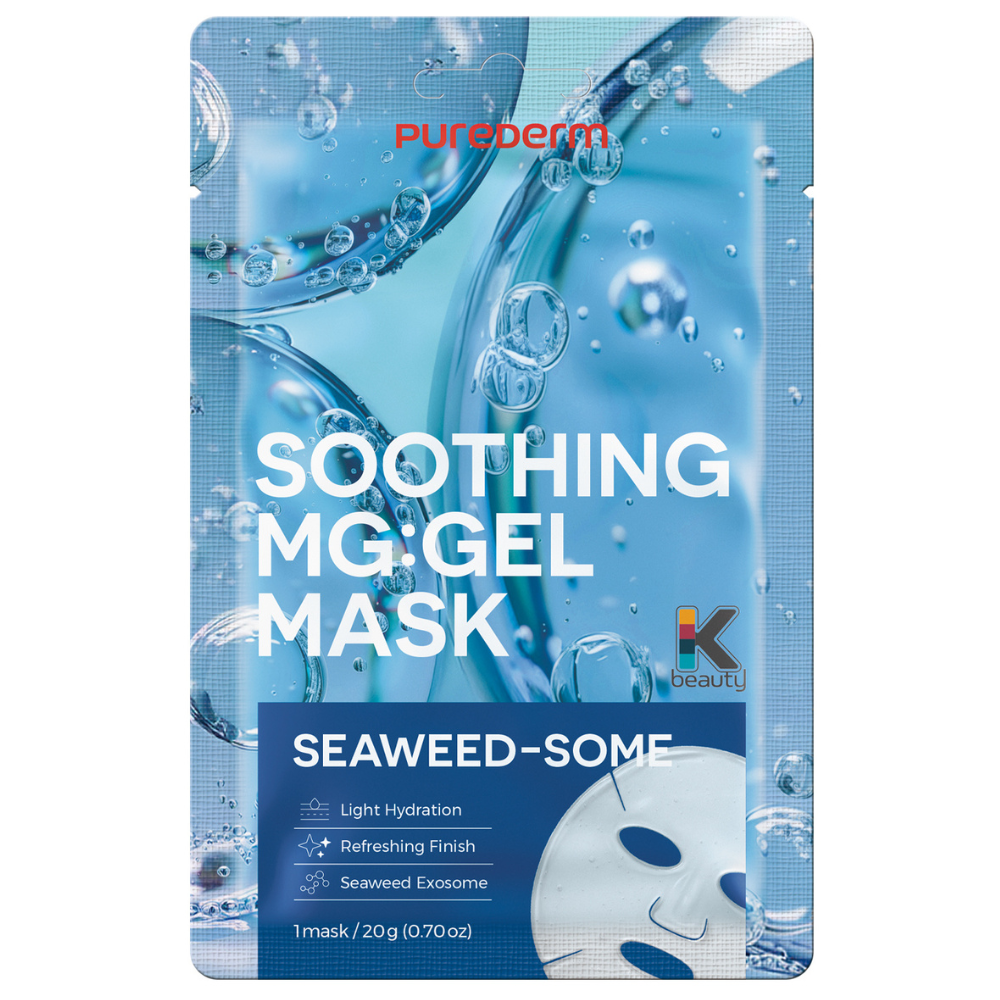 PureDerm skin soothing MG:gel Mask "Seaweed-exosome" 20g
