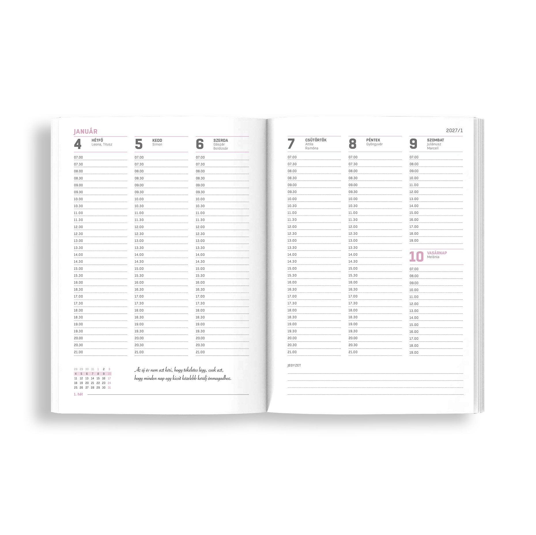 Long Lashes Guest diary 2027