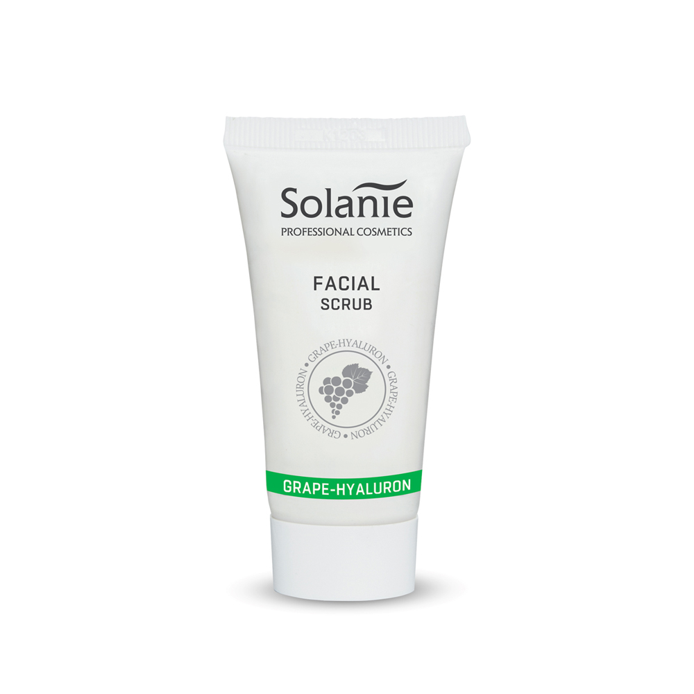 Solanie Grape-hyaluron facial scrub 50ml