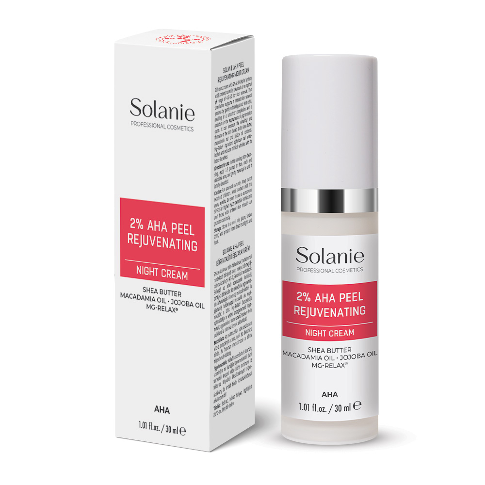 Solanie AHA peel skin rejuvenating night cream 30ml