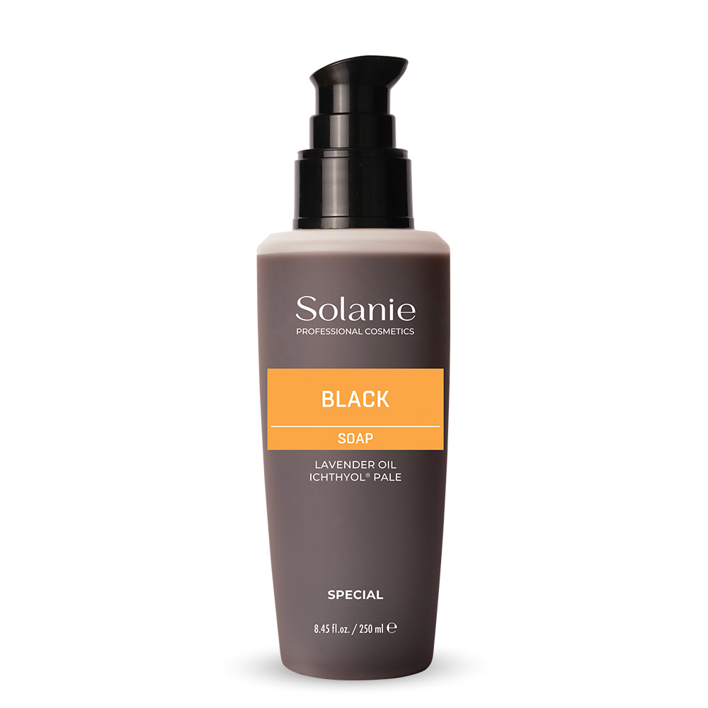 Solanie Black soap 250 ml