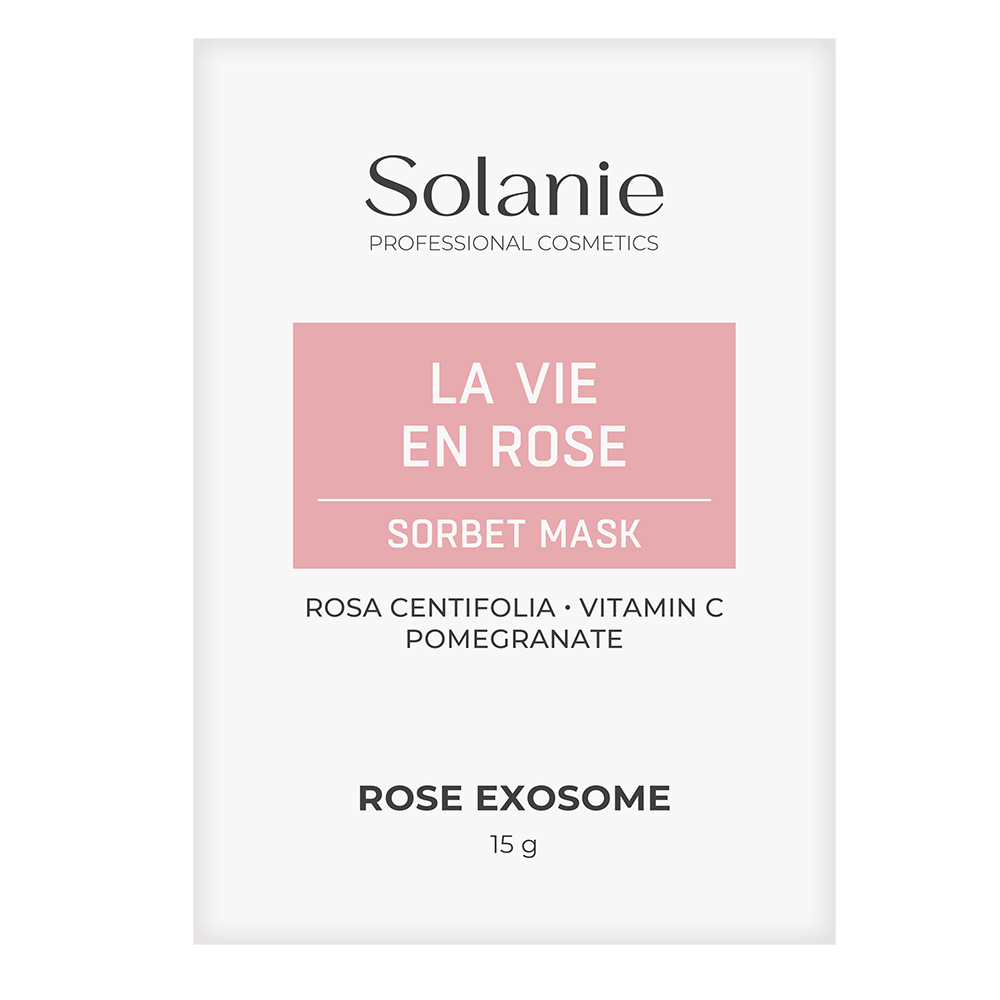 Solanie La Vie En Rose Sorbet mask 15gr