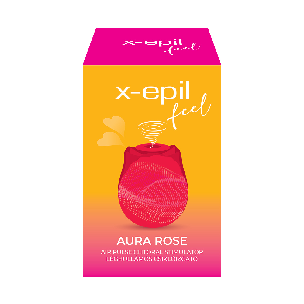 X-Epil Feel Aura Rose Air pulse clitoral stimulator