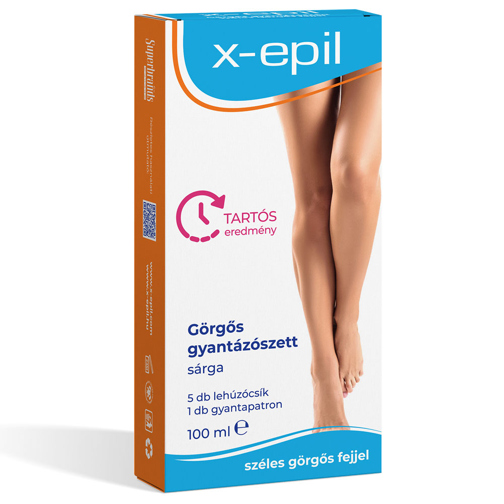 X-Epil Normal Wax Cartridge With Wide Roller 100ml
