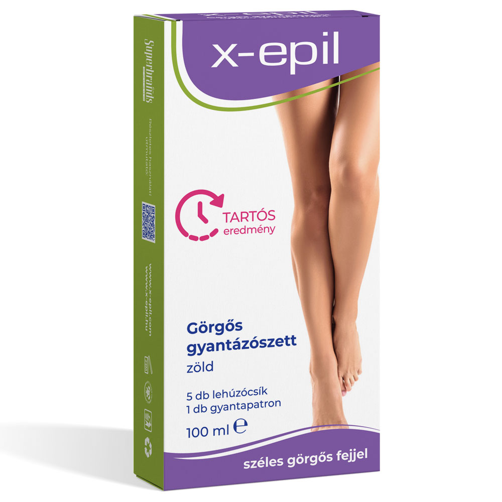 X-Epil Sensitive Wax Cartidge With Wide Roller 100ml