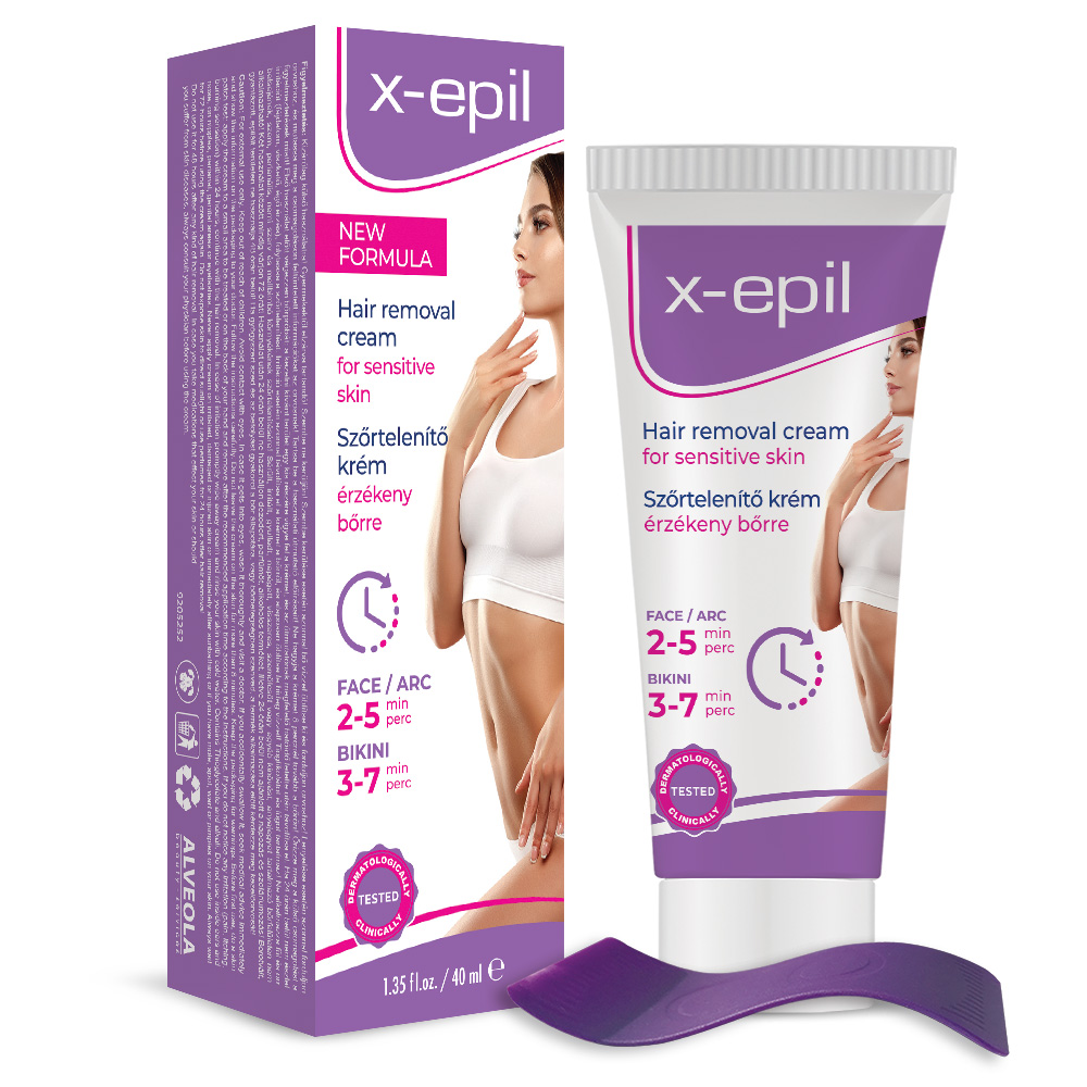 X-Epil Depilatory cream for face/bikini line 40ml