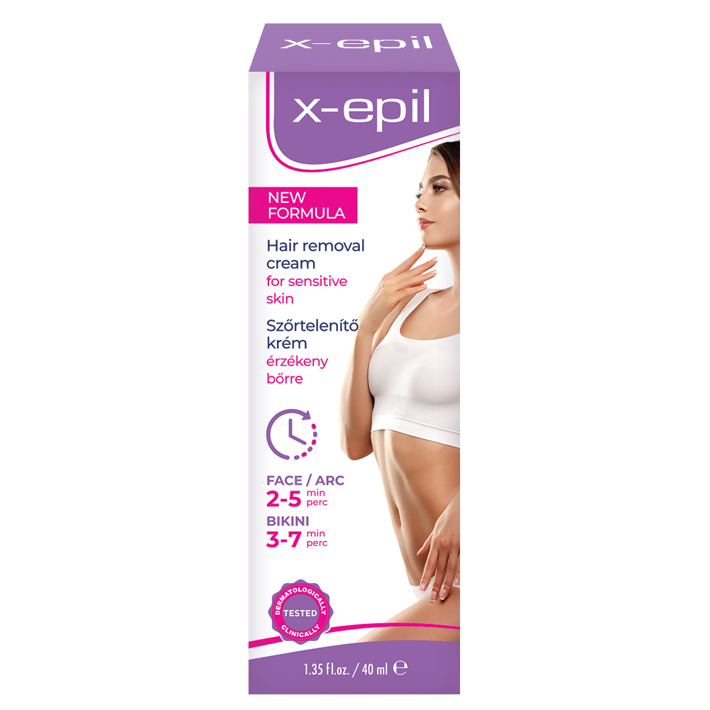 X-Epil Depilatory cream for face/bikini line 40ml