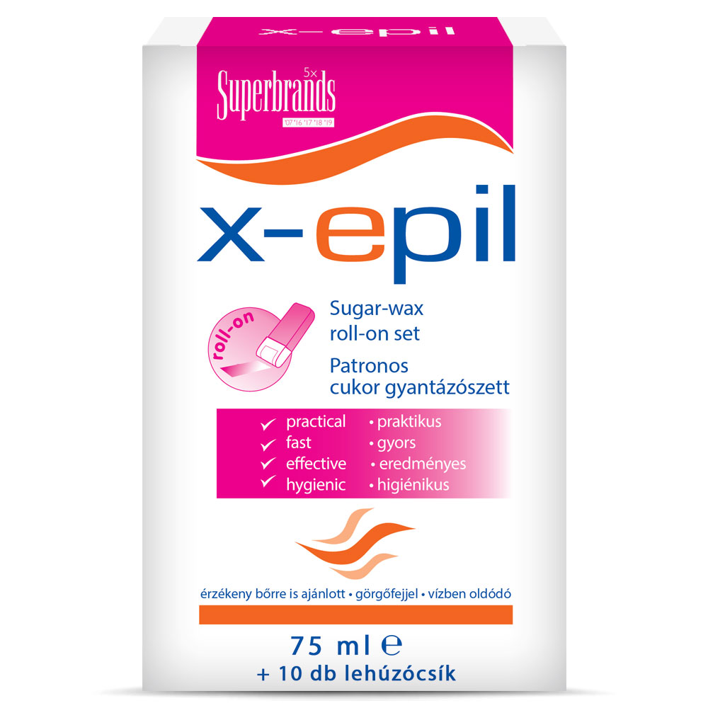 X-Epil Sugar-wax roll-on set