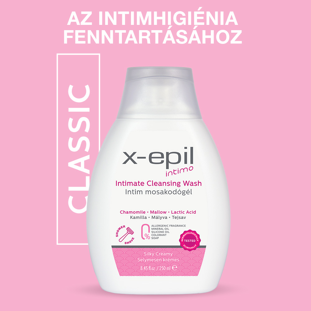 X-Epil Intimate cleansing wash  250ml