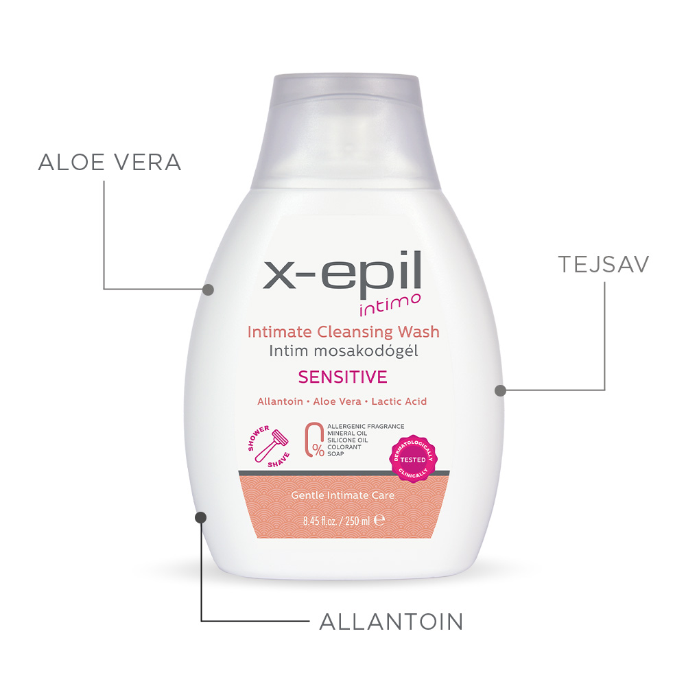 X-Epil Intimate Cleansing wash sensitive 250ml