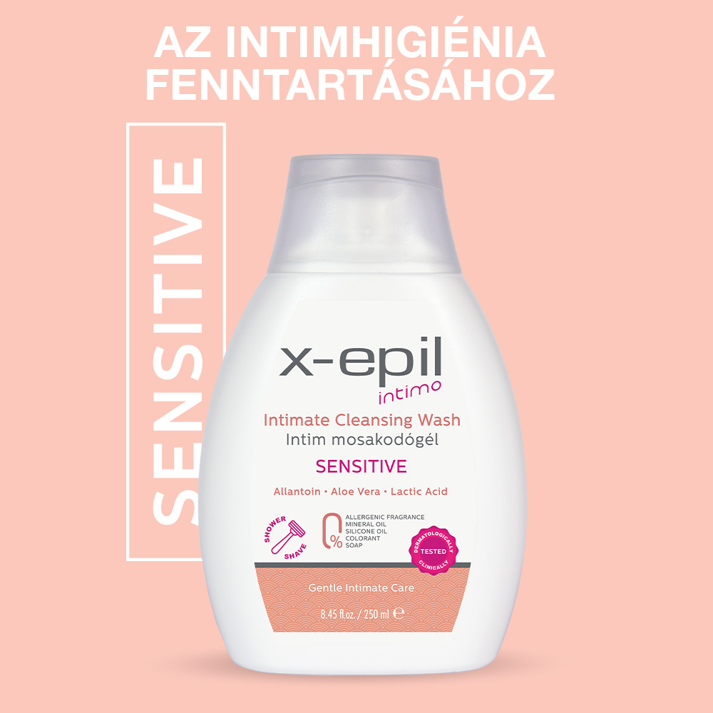 X-Epil Intimate Cleansing wash sensitive 250ml