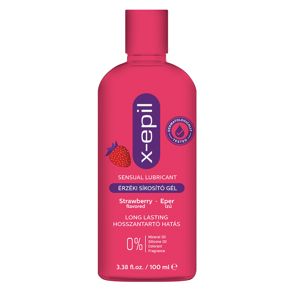 X-Epil Sensual lubricant strawberry flavored 100ml