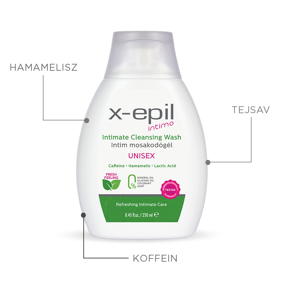 X-Epil Intimo Intimate cleansing wash UNISEX 250ml