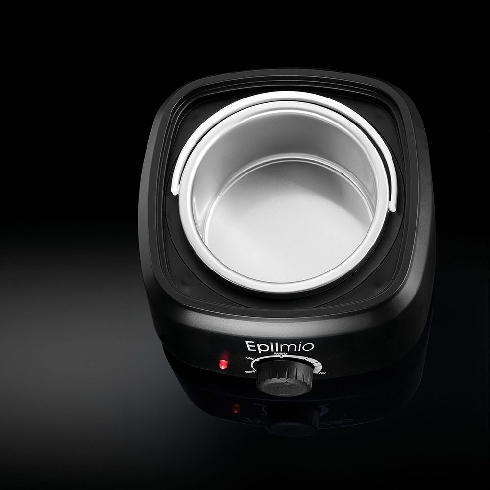 Epilmio Black Wax Warmer With Pot 400/500ml