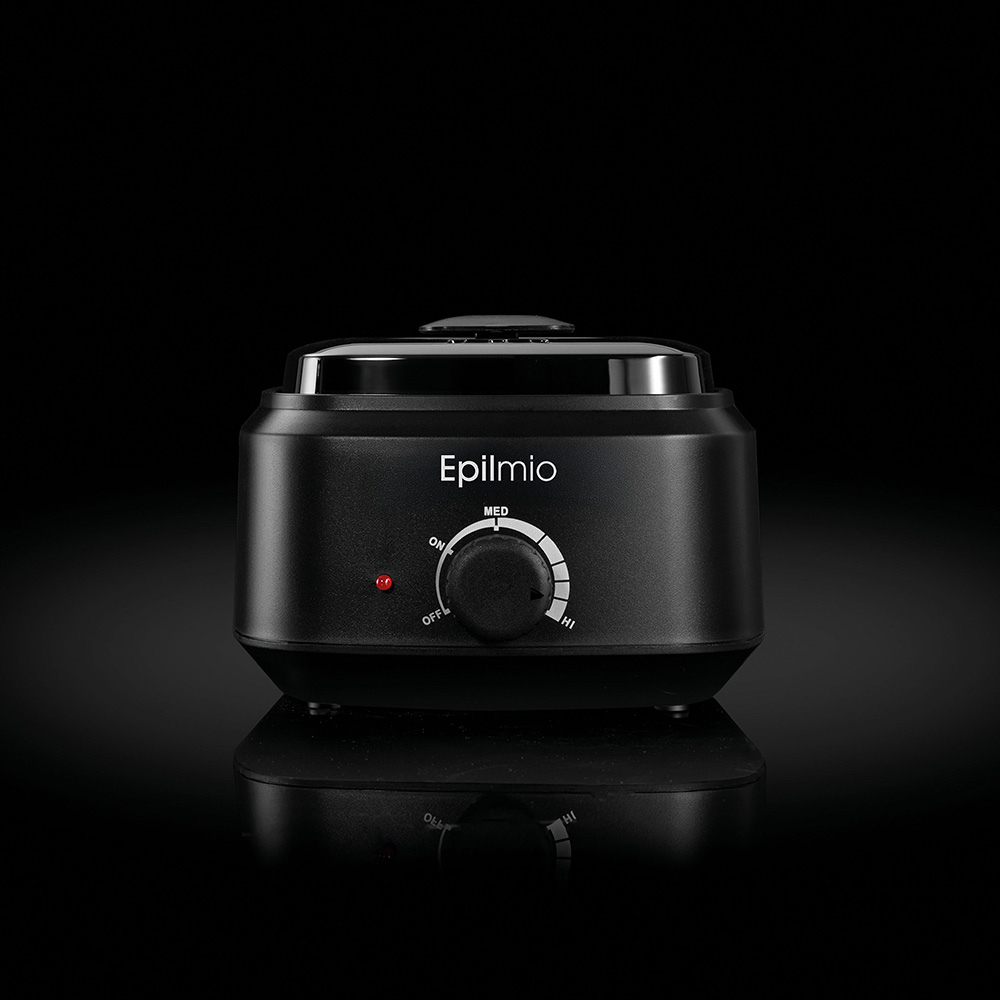 Epilmio Black Wax Warmer With Pot 400/500ml