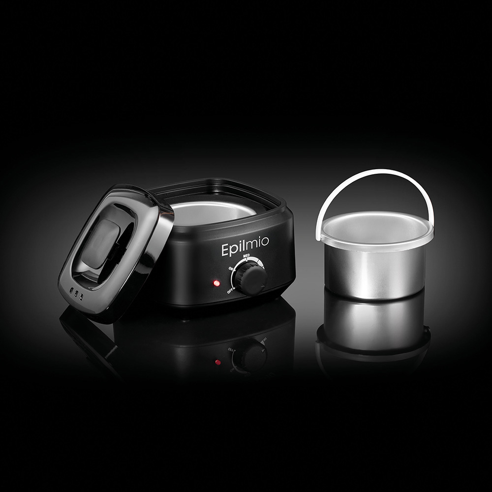 Epilmio Black Wax Warmer With Pot 400/500ml