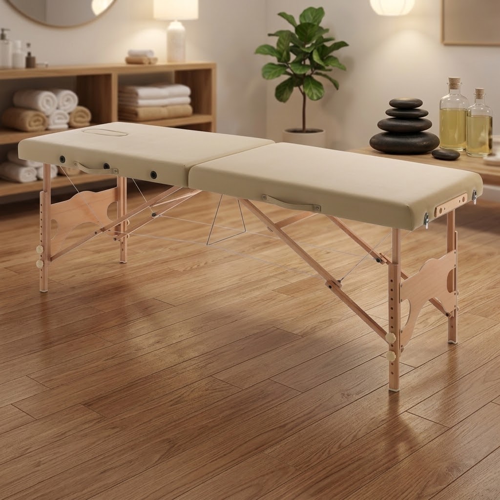 Karma wood massage bed