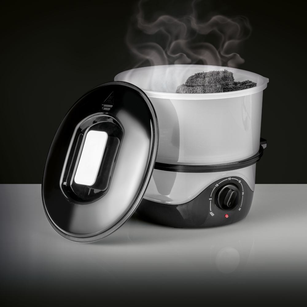 Towel Express steam towel warmer round