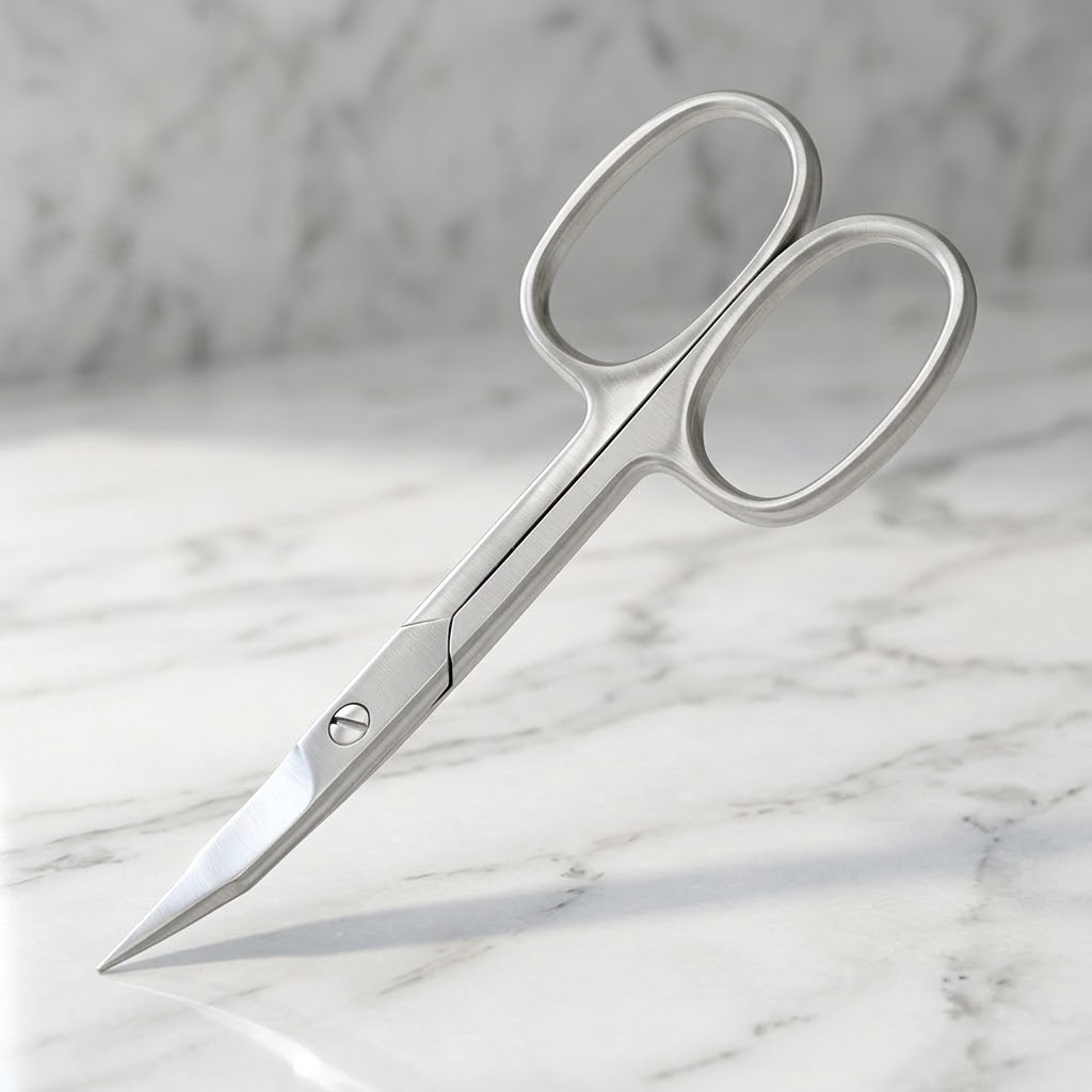 Cuticule and nail scissors - stainless steel