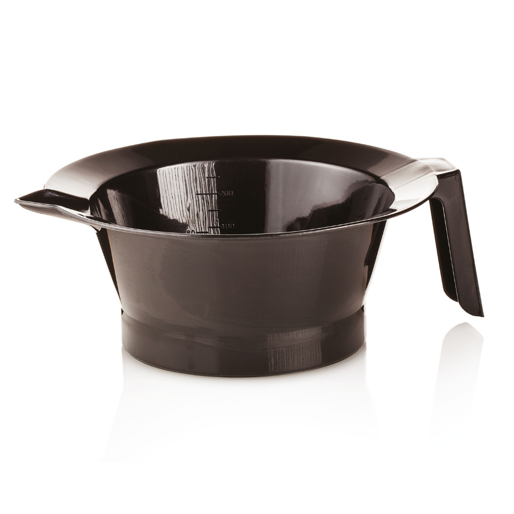 Graduated Bowl With Spout And With Anti-Slip Rubber Black 300ml
