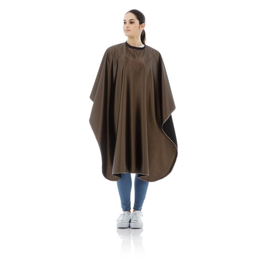 Master Styling cape for cut and color bronze