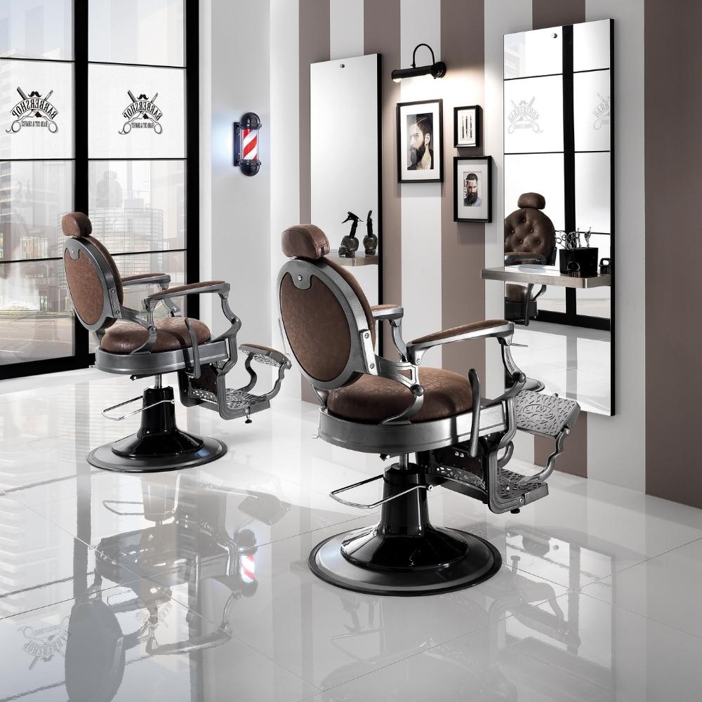 Hair Custom Roadster brown Barber chair