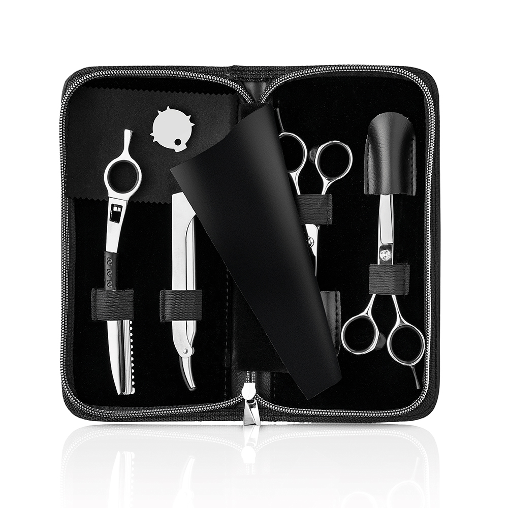 Classic professional cuting set with case