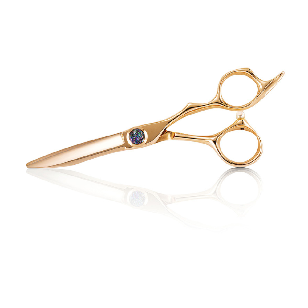 Lameo Elite E4 Vg10 CNC Opal Edition Hairdressing Scissors  5,5” Rose gold