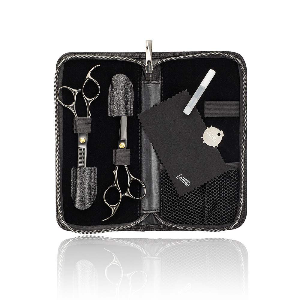 Stage pro set offset black  5,5" Professional cutting set with case