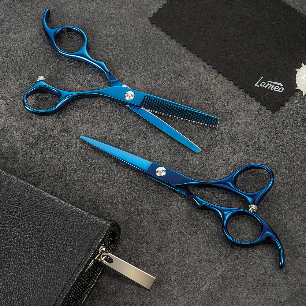 Stage pro set offset blue  6" Professional cutting set with case